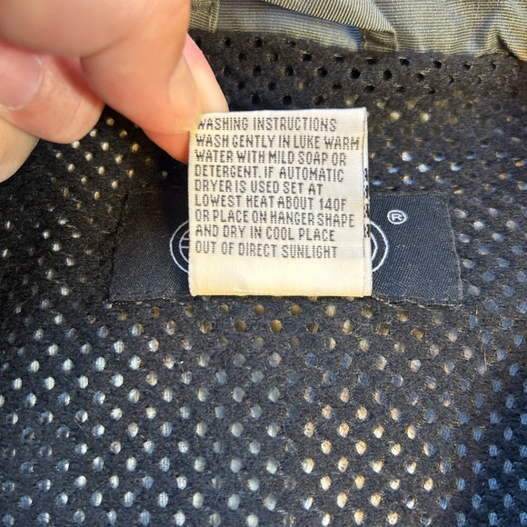 Ego Men’s Size XL Windbreaker Gray Windbreaker with Orange Striping - Picture 10 of 10